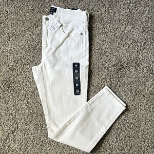 J. Crew Women's Cream Skinny Jeans